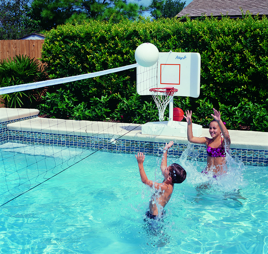 SPIKE N SPLASH COMBO BASKETBALL/VOLLEYBALL